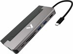 Vinpol USB C Hub 8-in-1 $29.99 + Delivery ($0 with Prime/ $39 Spend) @ Vinpol Amazon AU