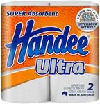 Handee Ultra Paper Towel White 2 Pack $1.75 @ Chemist Warehouse