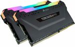 Corsair Vengeance RGB Pro 16GB (2x8gb) DDR4 3600 C18 Black $130.84 + Shipping (Free with Prime) @ Amazon US via AU
