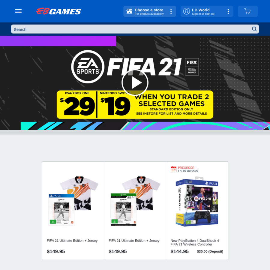 fifa 21 ps4 cex