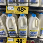 [VIC] Woolworths Lite Milk 2L - $0.48 @ Woolworths Fountain Gate