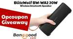 Win a BlitzWolf BW-WA2 20W Wireless Speaker from Opcoupon | Week 51