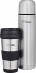THERMOcafe by THERMOS Combo - 1L Stainless Steel Flask & 420ml Tumbler $22.67 + Delivery ($0 with Prime/ $39 Spend) @ Amazon AU