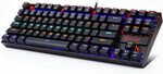 [Prime] Redragon K552 TKL Red LED Backlit Mechanical Keyboard (Blue Switch) $41.90 Delivered @ Spring Original via Amazon AU