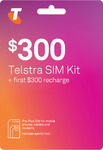 Telstra $300 Pre-Paid SIM Starter Kit for $279.99 Delivered @ Techano