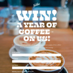 Win 1 or 3 Coffee for a Year (Worth $1715.50) from Frankie's