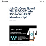 Win $250 Worth of Zipmex Tokens (ZMT) from Zipmex
