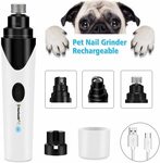 Dog Nail Grinder for Pet $23.90 + Delivery ($0 with Prime/ $39 Spend) @ Ottertooth Direct via Amazon AU