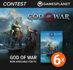 Win 1 of 6 Copies of God of War (PC) from Gamesplanet
