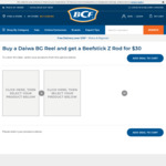 Buy a Daiwa BG Reel (from $189) and Get a Beefstick Z Rod for $30 @ BCF