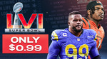 $0.99 Super Bowl 56 (Includes US HD TV Broadcast, Half-Time Show, All US Super Bowl Commercials) @ NFL Game Pass