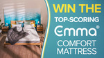 Win an Emma Comfort Mattress and Bed Base Worth up to $2,498 from Seven Network