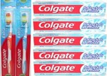 6 Tubes Colgate 2 Colgate Toothbruhes $18.95 Including Postage