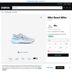 nike react miler foot locker