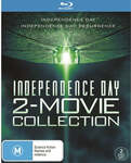 2x Independence Day 1 & 2 Collection $9.98 (Free with Perks) C&C @ JB Hi-Fi