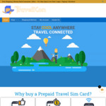 USA 30 Days SIM Card from $22 and 15% off All Travel SIM Cards – EU, NZ, Japan & Asia + More @ TravelKon