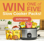 Win 1 of 5 Slow Cooker Packs Worth over $179 Each from Whisk Media / My Food Book