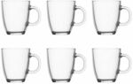 Bodum Bistro Glass Coffee Mug Set 6pc, Single Wall $19 + Delivery ($18.60 Shipped with eBay Plus) @ Peter's of Kensington eBay