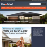Win up to $15,000 Towards Landscaping Products and Services from Colorbond [NSW Homeowners Only]