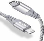 ESR USB C to Lightning Cable, Braided Nylon Power Delivery Fast Charge $12.59 + Delivery ($0 with Prime) @ ESR Gear Amazon AU