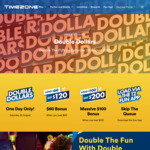 Timezone Double Dollars via TZ App