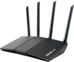 ASUS RT-AX55 AX1800 Dual Band Wi-Fi 6 Router $126.75 Delivered @ Amazon AU
