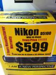 Nikon D5100 DSLR Camera - 18-55 Kit, Australian Stock $599 @ Camera House Broadway