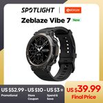 Zeblaze Vibe 7 Rugged Smartwatch US$43.98 (~A$92.16) Shipped @ Zeblaze Official Store AliExpress