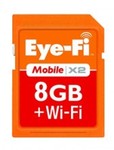 Save $5 on Eye-Fi 8GB Mobile X2 Wireless Memory Card Now ONLY $74.95 - Save $25 RRP