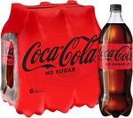 6x Coke No Sugar 1.25L $10.62 ($1.42 / L), $9.56 S&S ($1.27 / L) + Delivery ($0 with Prime/ $39 Spend) @ Amazon AU