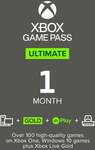 [PC, XB1, XSX] 1 Month Xbox Gamepass Ultimate $5.39 @ CDKeys