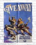 Win a $500 Gift Card, 1 of 2 Prints or a Metal Comic & Accessories Bundle from Frazetta Girls