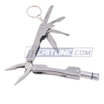 6-in-1 Multi-Tool Pocket Plier with LED Light Batteries Included $1.59 - Meritline