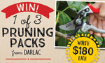 Win 1 of 3 Darlac Pruning Packs (Worth $180) from Organic Gardener