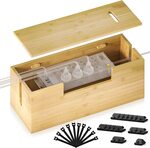 Bamboo Cable Management Box for Home & Office $19.99 Delivered @ AUSELECT AU