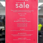 [VIC] Forever New Sample Sale at Sandown Racecourse: Nothing over $70