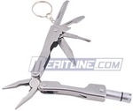 6-in-1 Multi-Tool Stainless Steel Pocket Pliers with Light $3.99 Delivered - Meritline