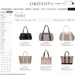Oroton The Outlet Sale.  Looks like 50% - 65% off.