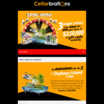 Win a Share of $250,000 in Gift Cards or 3 Major Prizes from Cellarbrations