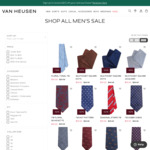 Men Shirts from $25; Ties from $10; Suit Pants/Jackets from $49/$96 + $7.95 Delivery ($0 with $100 Order) @ Van Heusen