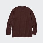 HEATTECH Ultra Warm Crew Neck Long Sleeve T-Shirt (Wine or Off-White) $19.90 (Was $49.90) + Delivery ($0 in-Store) @ UNIQLO