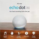 Echo Dot 5th Gen $59, without Clock $47 + Delivery ($0 with Prime/ $59 Spend) @ Amazon AU
