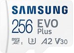 Samsung 256GB EVO Plus MicroSD Memory Card with Adapter $22 + Delivery ($0 with Prime/ $59 Spend) @ Amazon AU