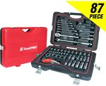 ToolPRO Automotive Tool Kit 87-Piece 1/4" & 1/2" Socket Set $99.99 (+20% Back as Store Credit) + Del ($0 C&C) @ Supercheap Auto