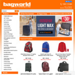 Extra 5% off Store Wide (Minimum Spend $49.95) @ Bagworld