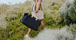 40% off July Daybreak Weekender Cotton Duffle Bag 38L (Taupe, French Navy, Midnight Black, Moss) $159 Delivered @ July