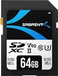 SABRENT Rocket V90 64GB SD UHS-II Memory Card $55.20 + Delivery ($0 with Prime/ $59 Spend) @ Store4PC-AU via Amazon AU