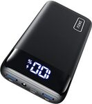 INIU 22.5w 20000mAh USB C Power Bank $23.99 + Delivery ($0 with Prime/ $59 Spend) @ INIU via Amazon AU
