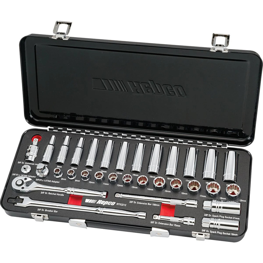 Repco 33-Piece Metric 3/8 inch Socket Set - RTK3212 $114 (50% off ...