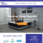15% off Mattresses and Accessories & Free Delivery @ Sleep Republic